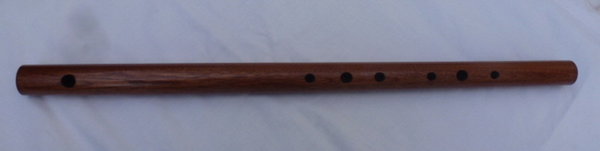 Fife/Flute key of F made from African Sapele