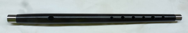 D Fife African Blackwood Short Stainless Ferrules (French Style)